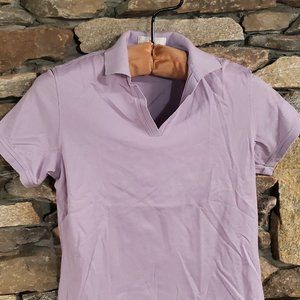 Lilac Women's Golf Shirt Size S (fits size 4-8)